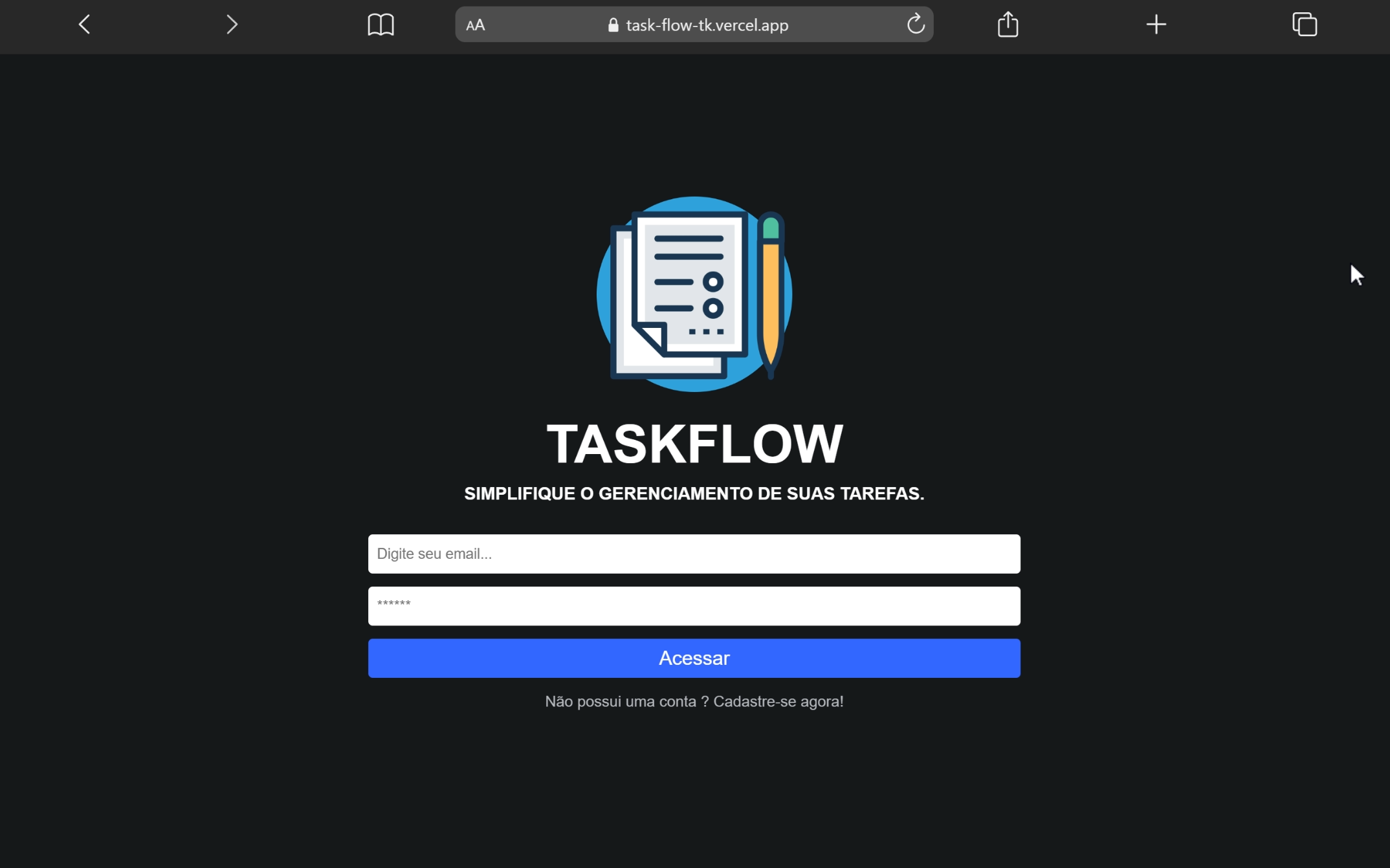 Prévia de TaskFlow